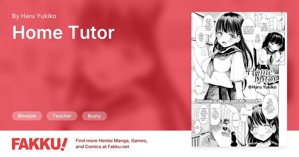 Home Tutor Hentai by Haru Yukiko - FAKKU