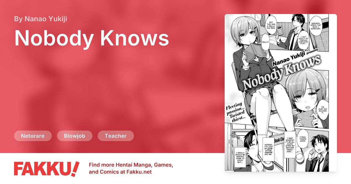 Nobody Knows Hentai by Nanao Yukiji - FAKKU