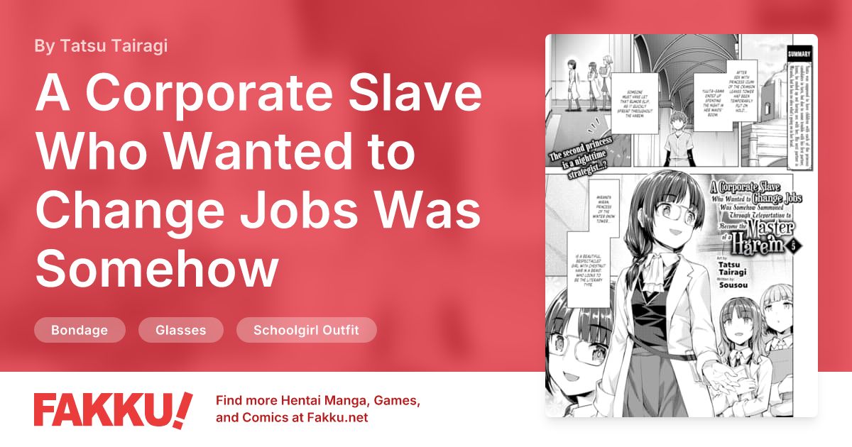 A Corporate Slave Who Wanted to Change Jobs Was Somehow Summoned Through Teleportation to Become the Master of a Harem Ch.5 Hentai by Tatsu Tairagi - FAKKU