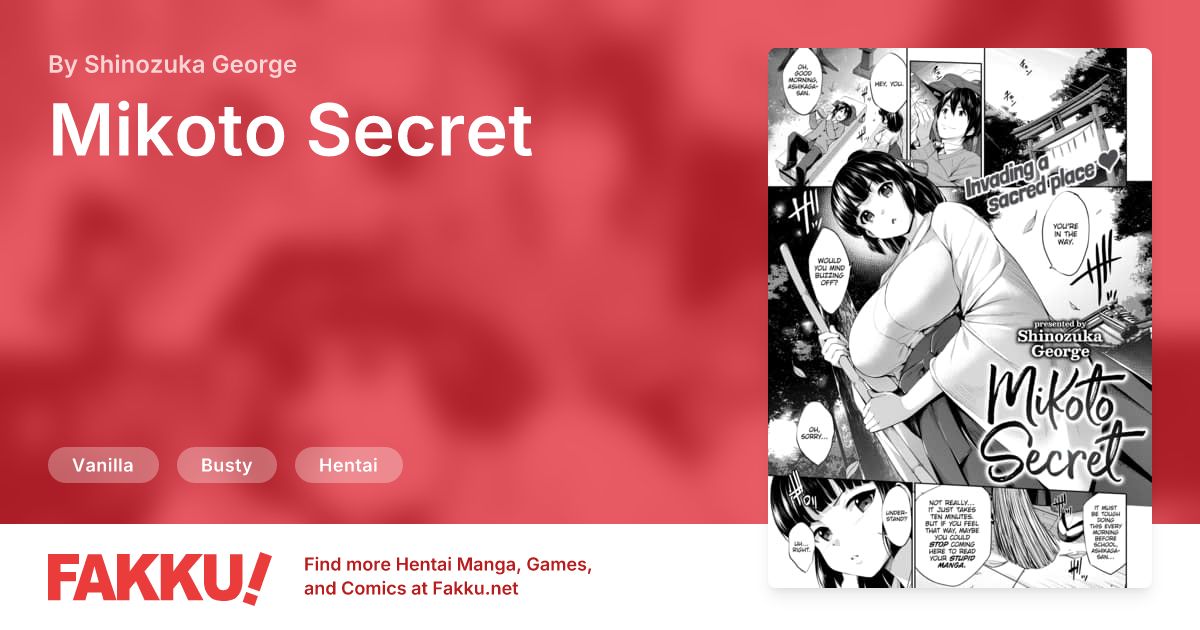 Mikoto Secret Hentai by Shinozuka George - FAKKU