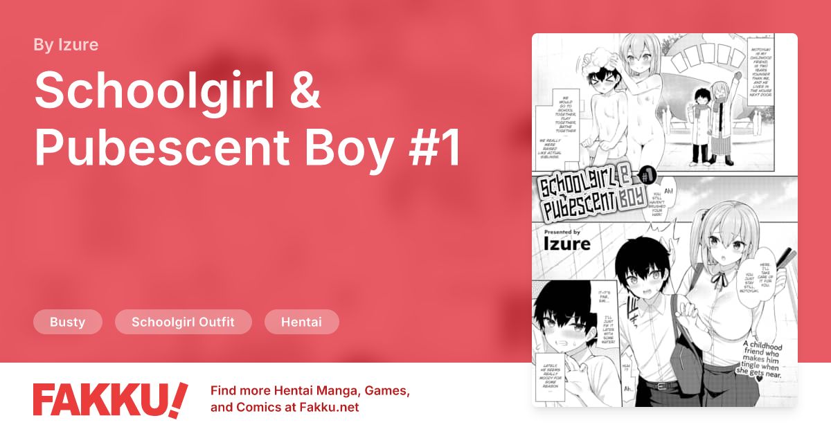 Schoolgirl & Pubescent Boy #1 Hentai by Izure - FAKKU
