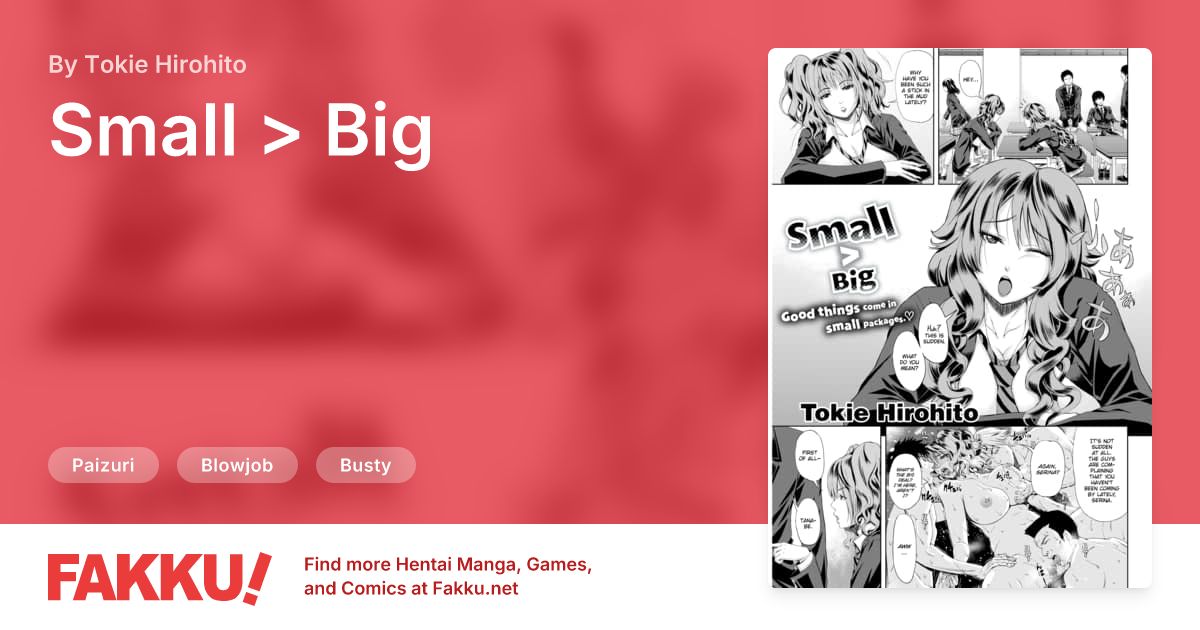 Small > Big Hentai by Tokie Hirohito - FAKKU