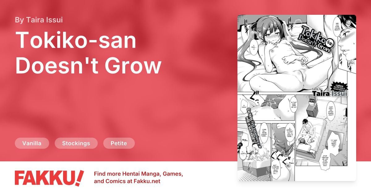 Tokiko-san Doesn't Grow Hentai by Taira Issui - FAKKU