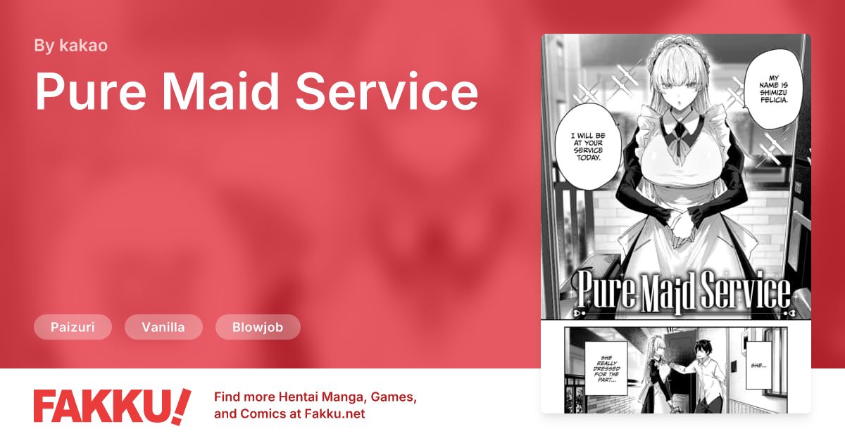 Pure Maid Service Hentai by kakao - FAKKU