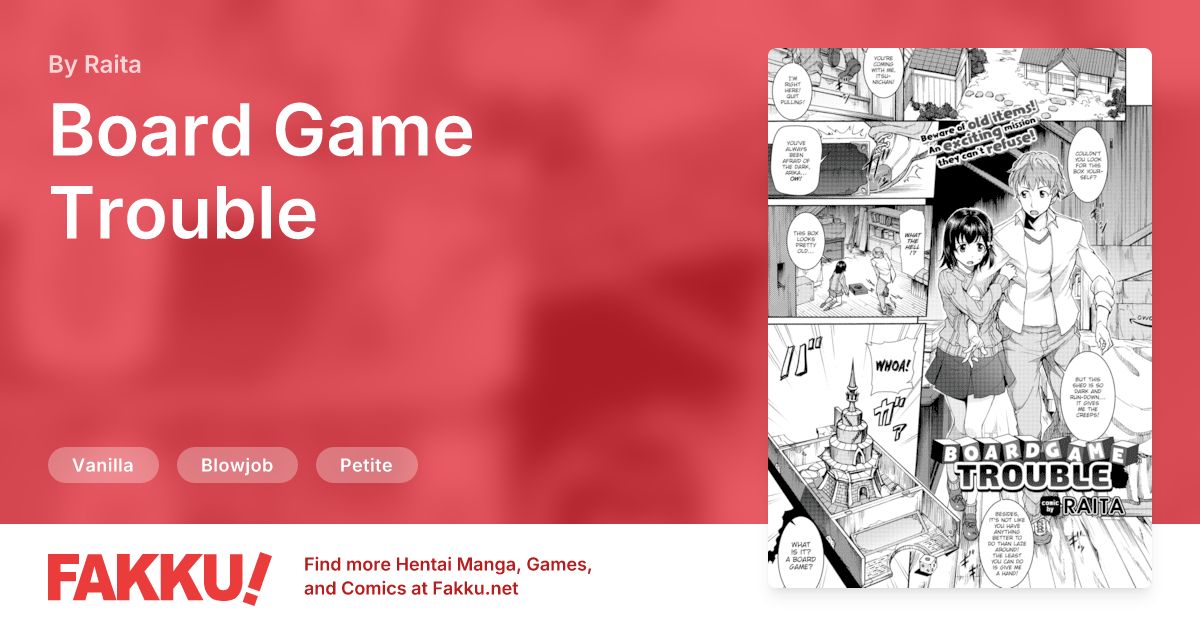 Board Game Trouble Hentai by Raita - FAKKU