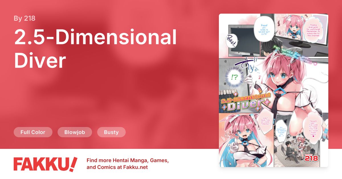 2.5-Dimensional Diver Hentai by 218 - FAKKU