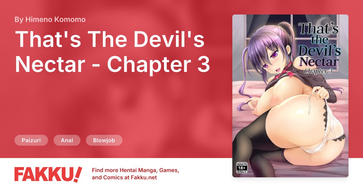 That's The Devil's Nectar - Chapter 3 Hentai by Himeno Komomo - FAKKU