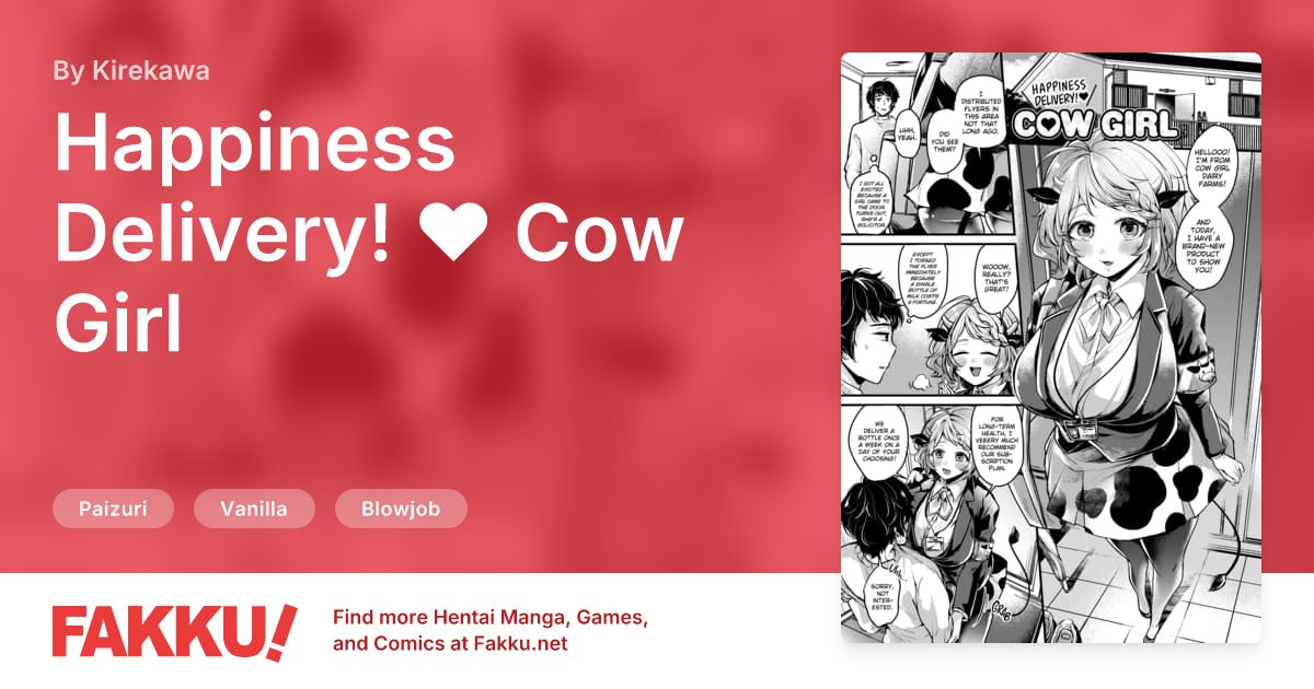 Happiness Delivery! ❤ Cow Girl Hentai by Kirekawa - FAKKU