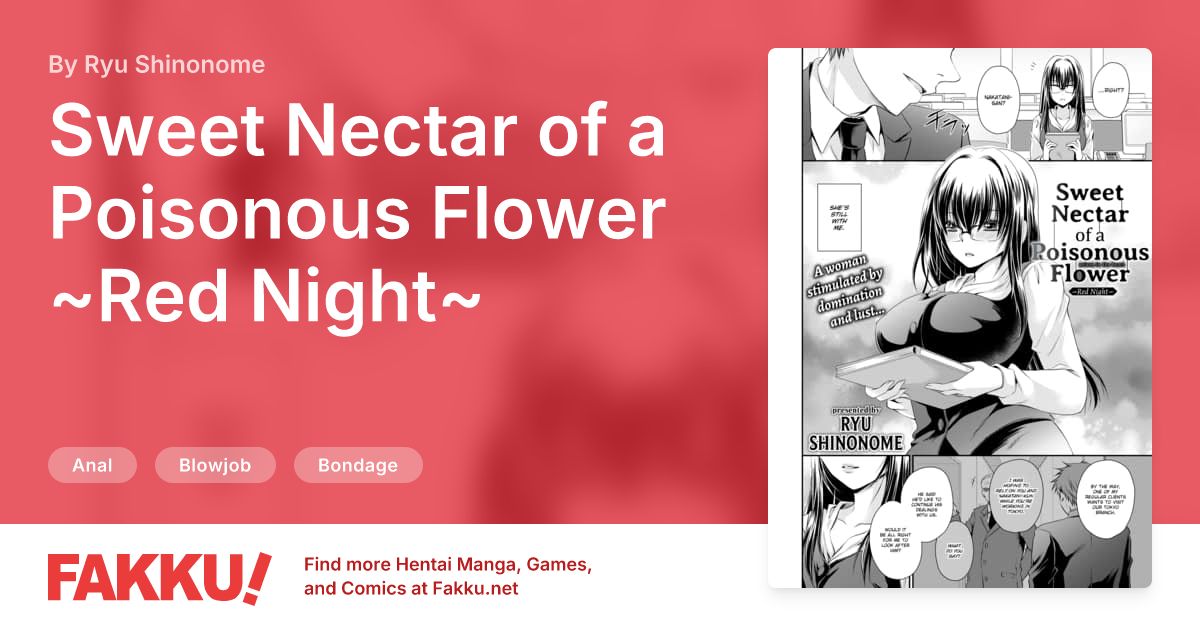 Sweet Nectar of a Poisonous Flower ~Red Night~ Hentai by Ryu Shinonome - FAKKU