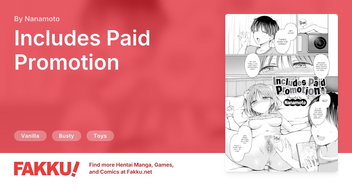 Includes Paid Promotion Hentai by Nanamoto - FAKKU