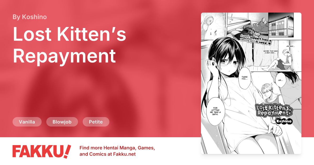 Lost Kitten’s Repayment Hentai by Koshino - FAKKU
