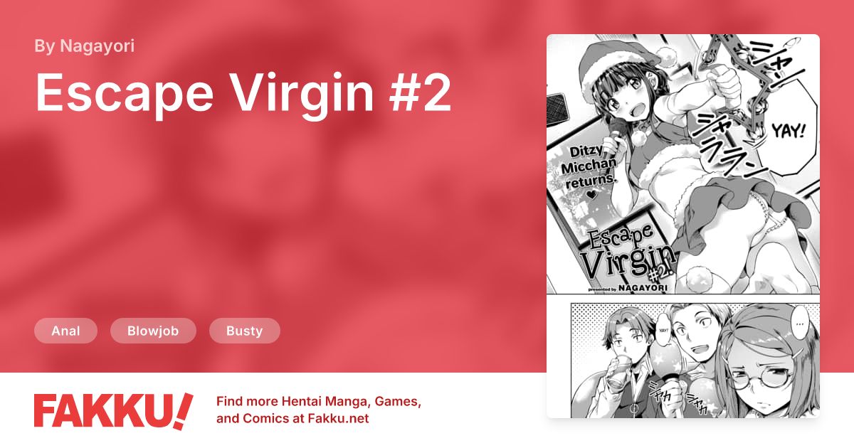 Escape Virgin #2 Hentai by Nagayori - FAKKU
