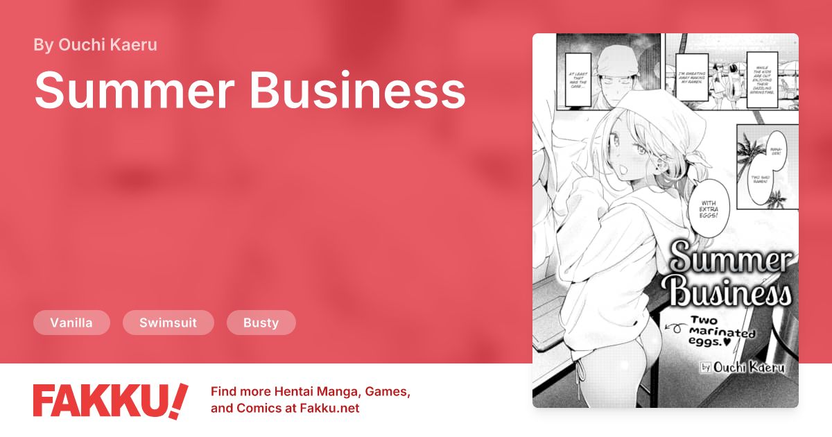  Summer Business Hentai by Ouchi Kaeru - FAKKU