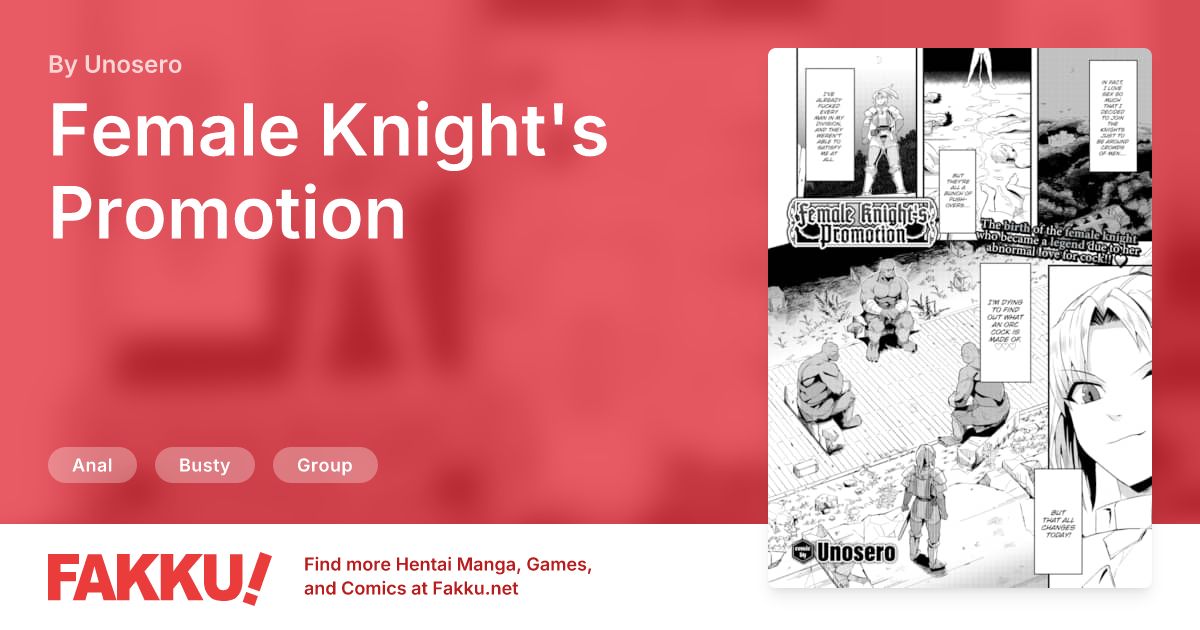 Female Knight's Promotion Hentai by Unosero - FAKKU