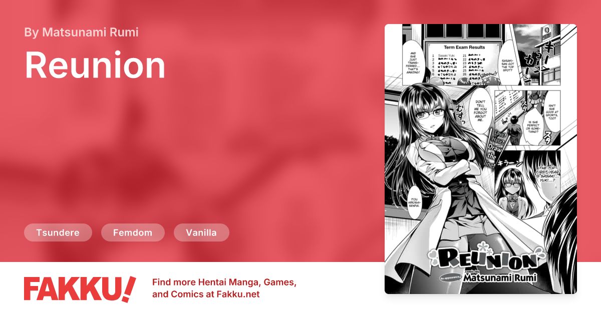 Reunion Hentai by Matsunami Rumi - FAKKU