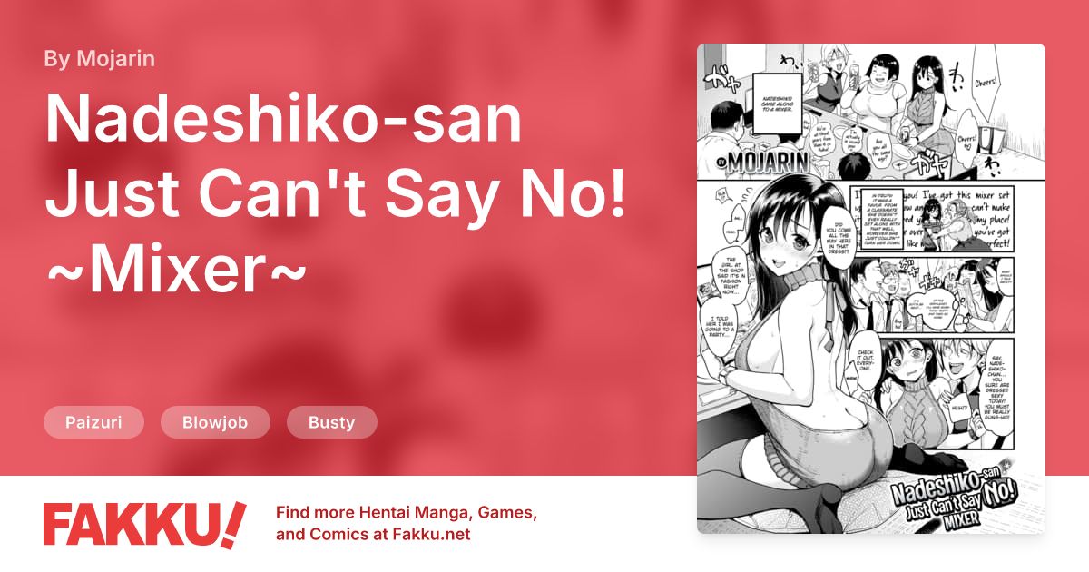 Nadeshiko-san Just Can't Say No! ~Mixer~ Hentai by Mojarin - FAKKU