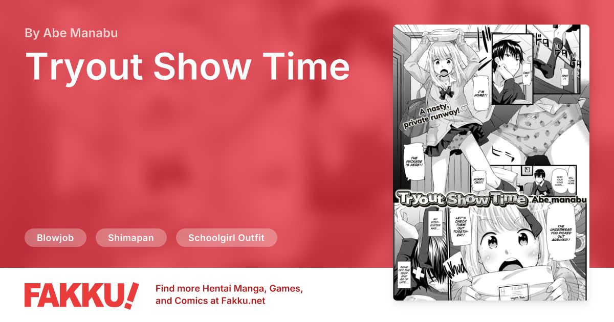Tryout Show Time Hentai by Abe Manabu - FAKKU