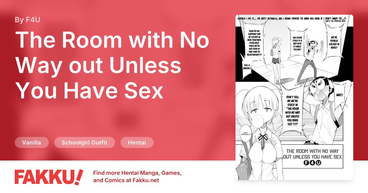 The Room with No Way out Unless You Have Sex Hentai by F4U - FAKKU