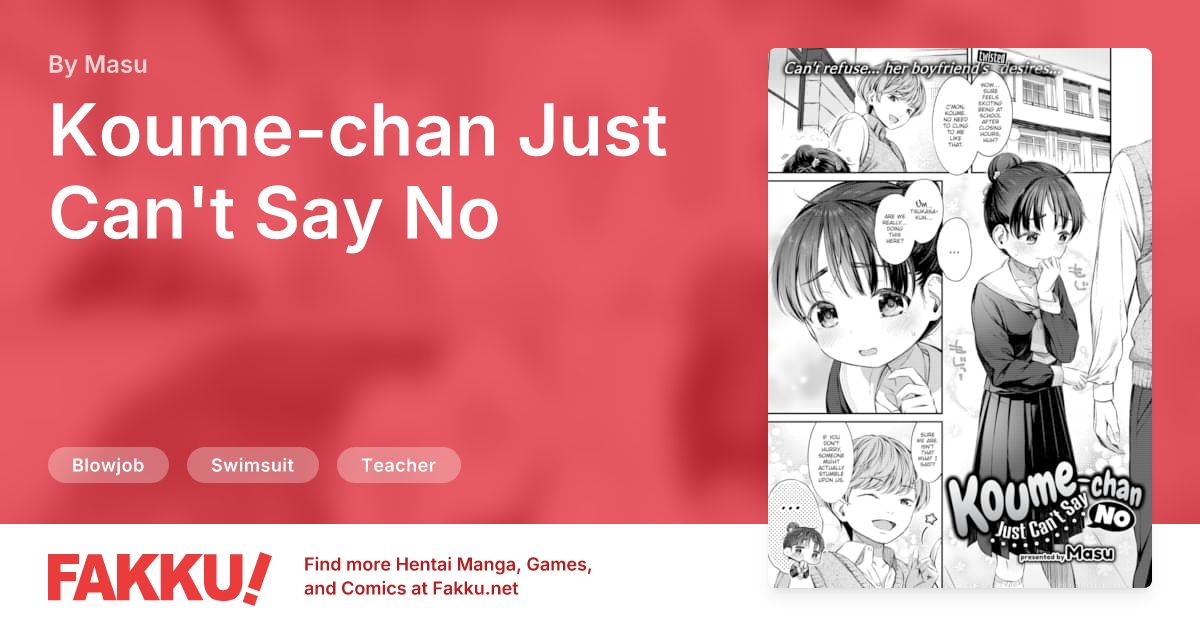 Koume-chan Just Can't Say No Hentai by Masu - FAKKU