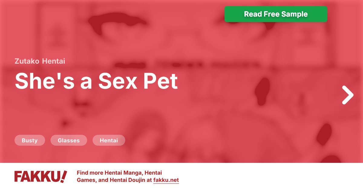  She's a Sex Pet Hentai by Zutako - FAKKU