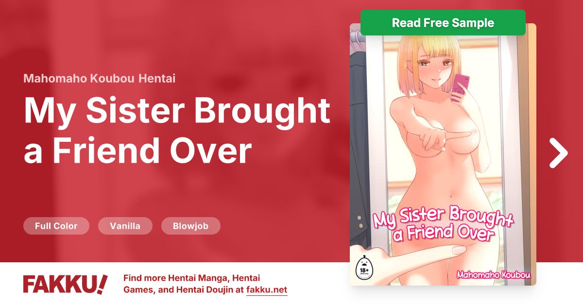 My Sister Brought a Friend Over Hentai by Mahomaho Koubou - FAKKU