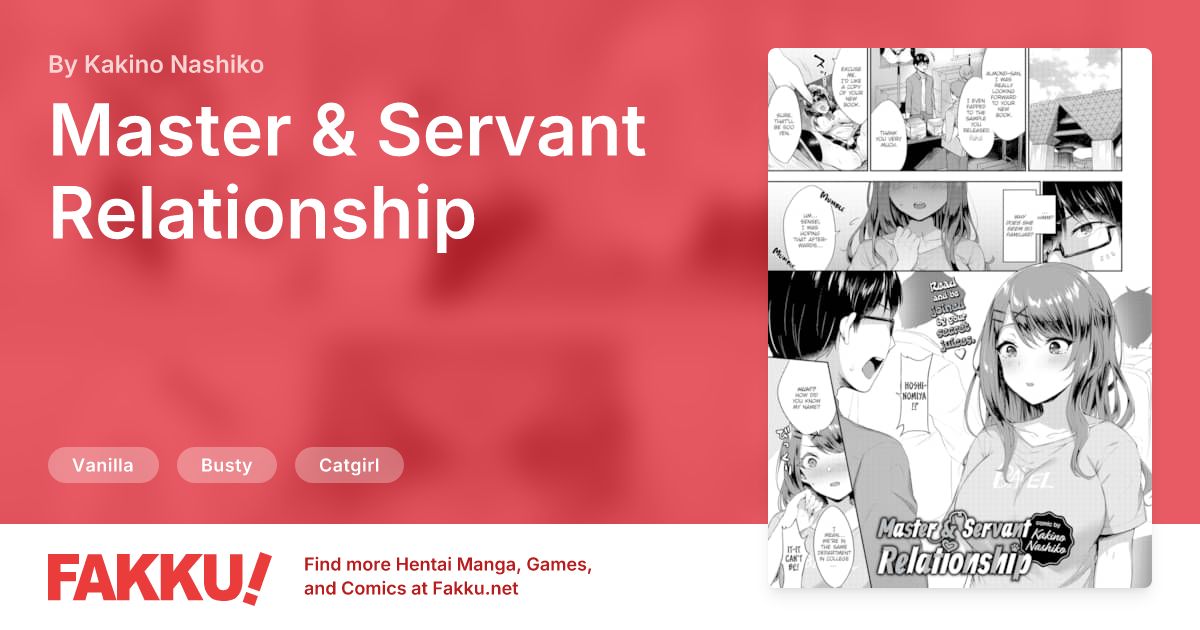 Master & Servant Relationship Hentai by Kakino Nashiko - FAKKU