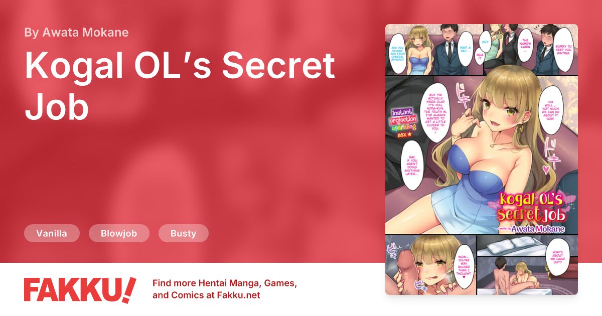 Kogal OL’s Secret Job Hentai by Awata Mokane - FAKKU