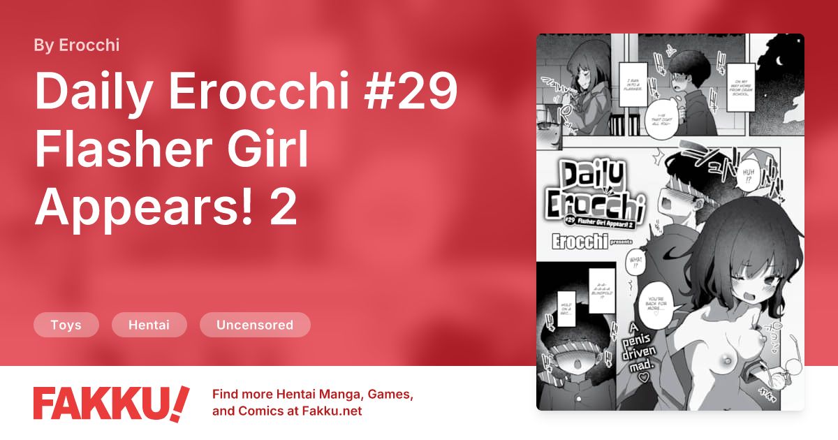 Daily Erocchi #29 Flasher Girl Appears! 2 Hentai by Erocchi - FAKKU
