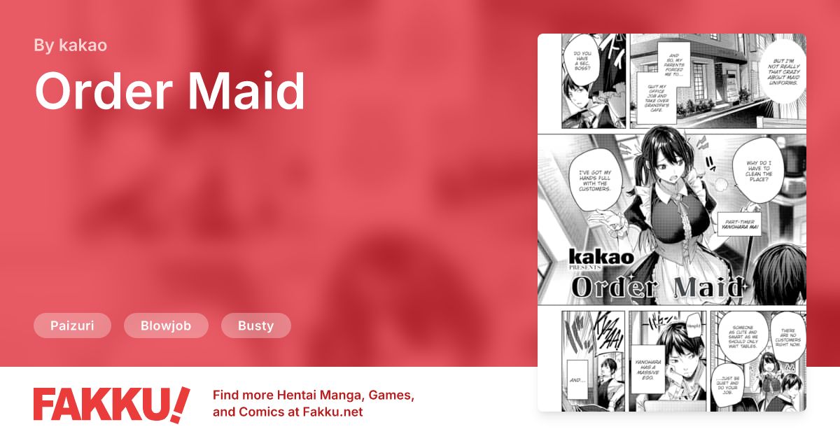  Order Maid Hentai by kakao - FAKKU