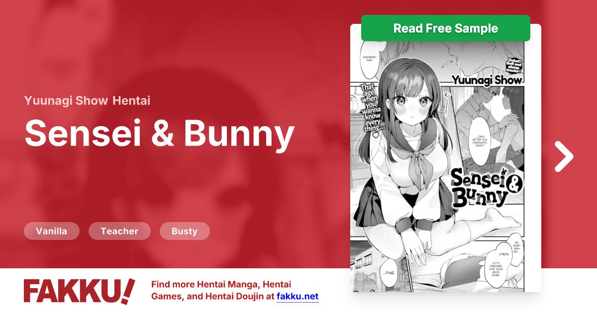 Sensei & Bunny Hentai by Yuunagi Show - FAKKU