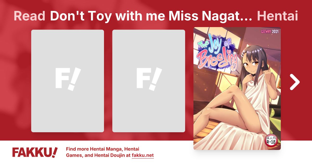 Don't Toy with me Miss Nagatoro Hentai - FAKKU