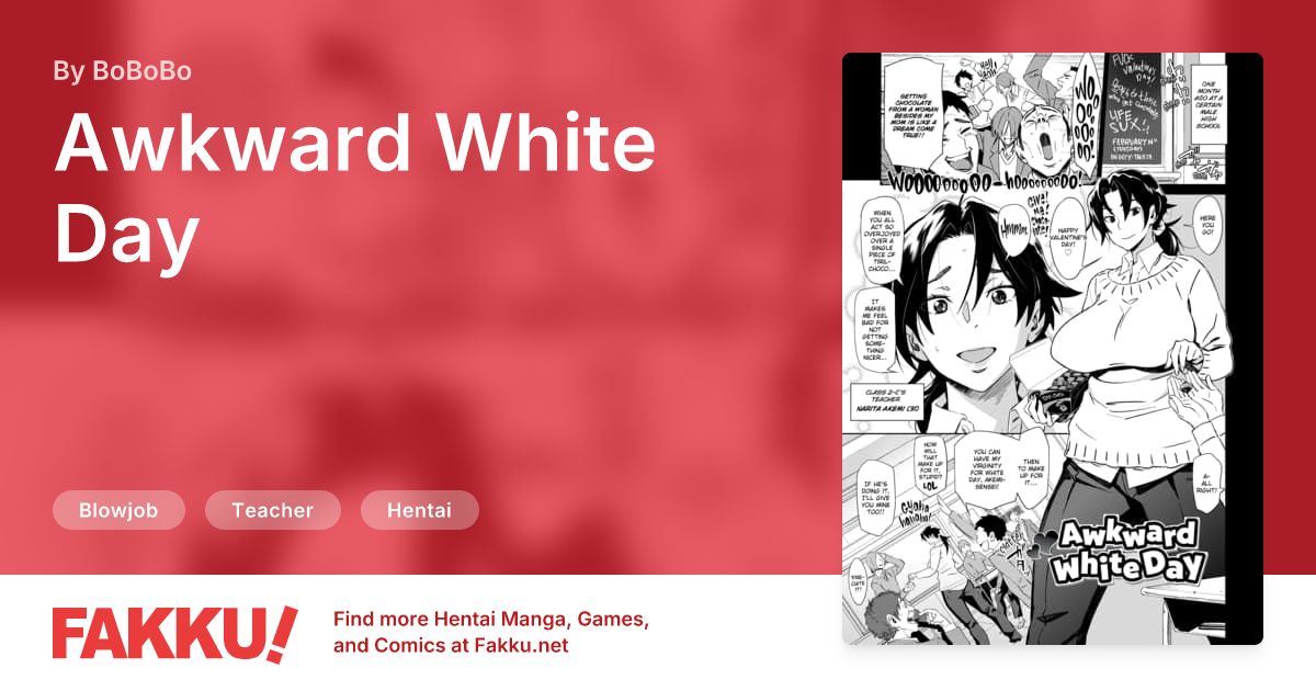 Awkward White Day Hentai by BoBoBo - FAKKU