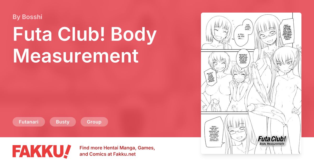 Futa Club! Body Measurement Hentai by Bosshi - FAKKU