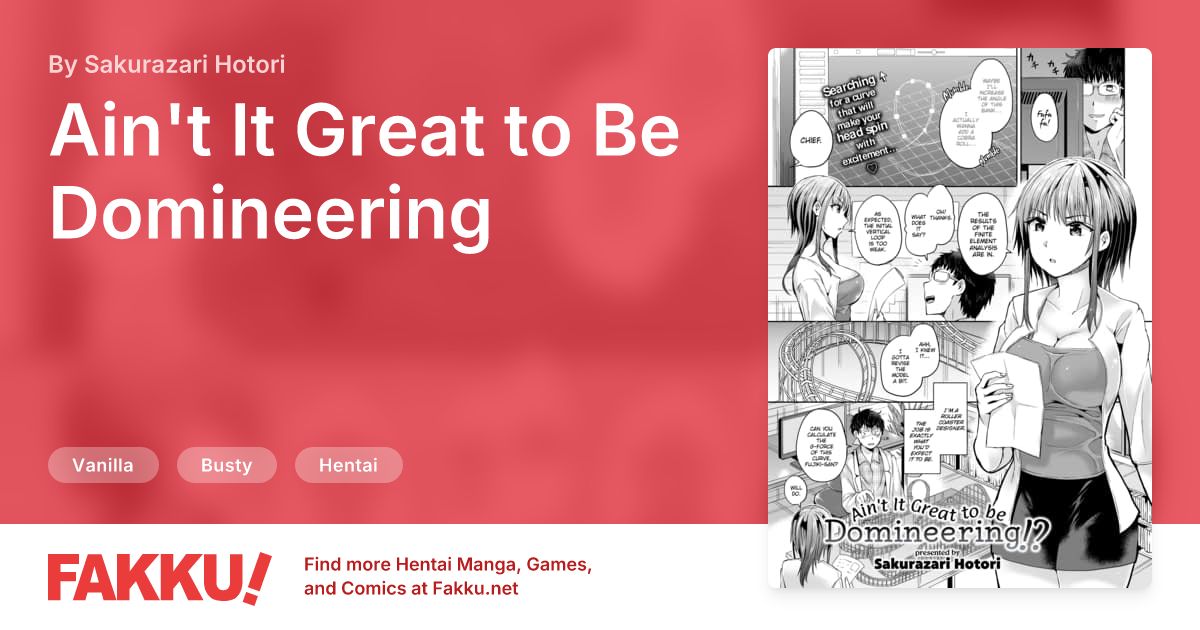 Ain't It Great to Be Domineering Hentai by Sakurazari Hotori - FAKKU