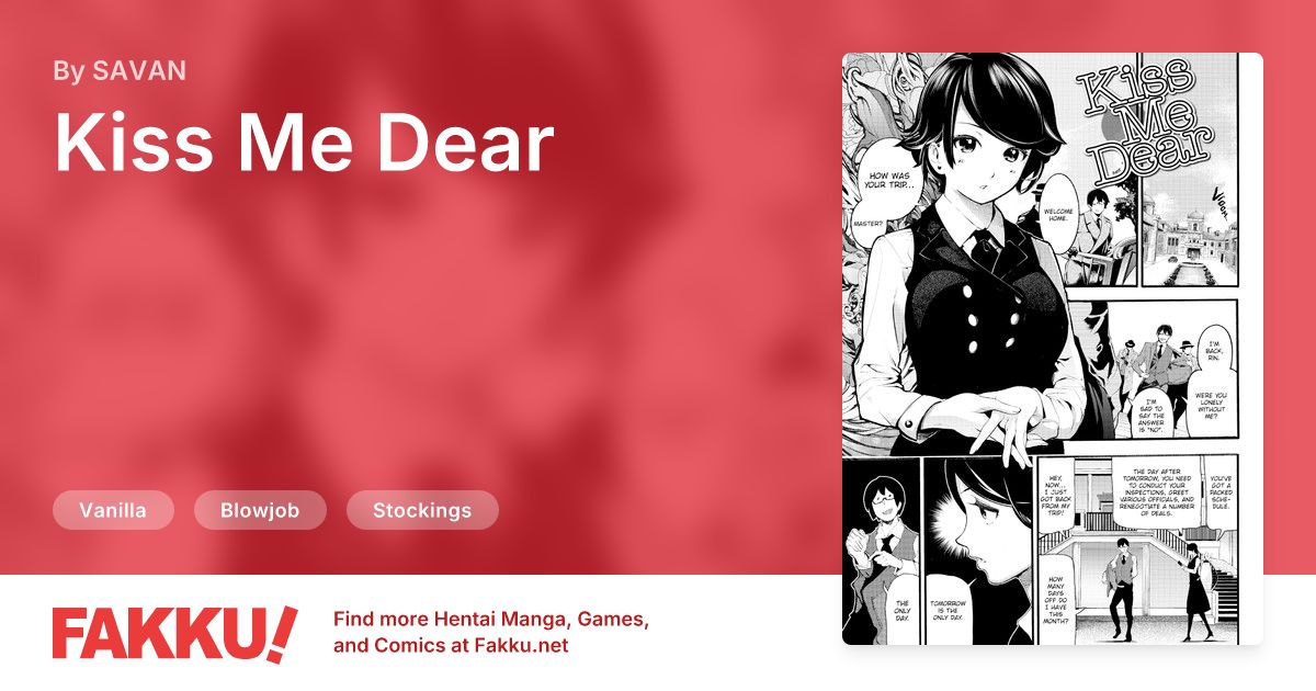 Kiss Me Dear Hentai by SAVAN - FAKKU