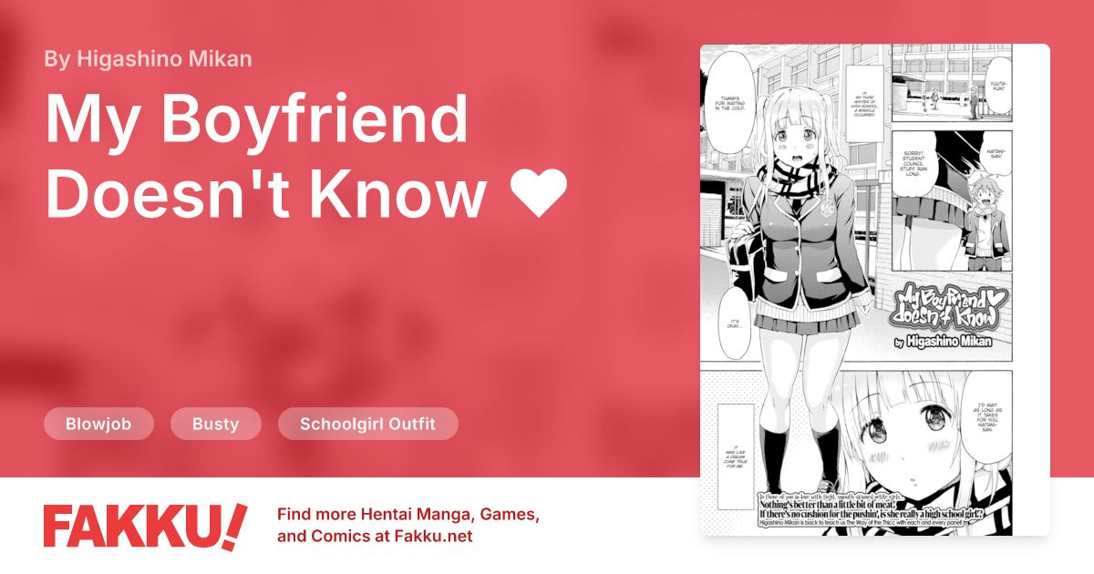 My Boyfriend Doesn't Know ❤ Hentai by Higashino Mikan - FAKKU
