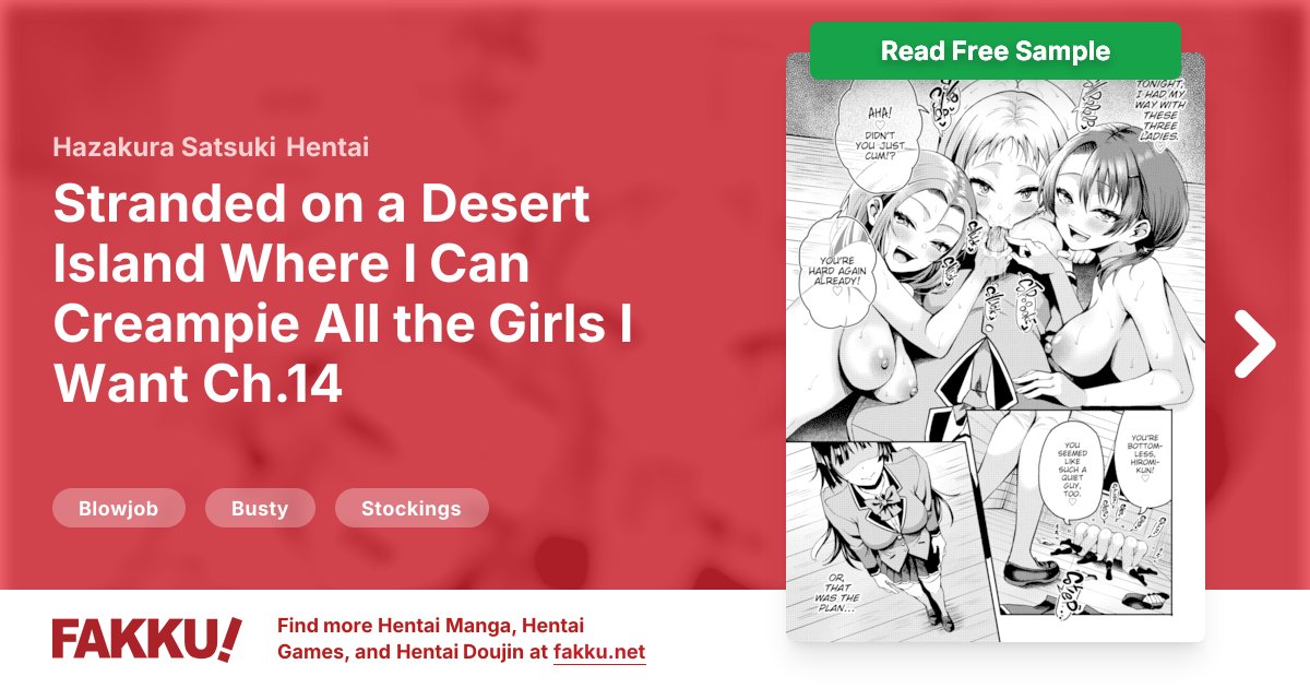  Stranded on a Desert Island Where I Can Creampie All the Girls I Want Ch.14 Hentai by Hazakura Satsuki - FAKKU