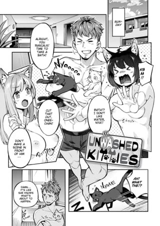 Unwashed Kitties Hentai Cover Image