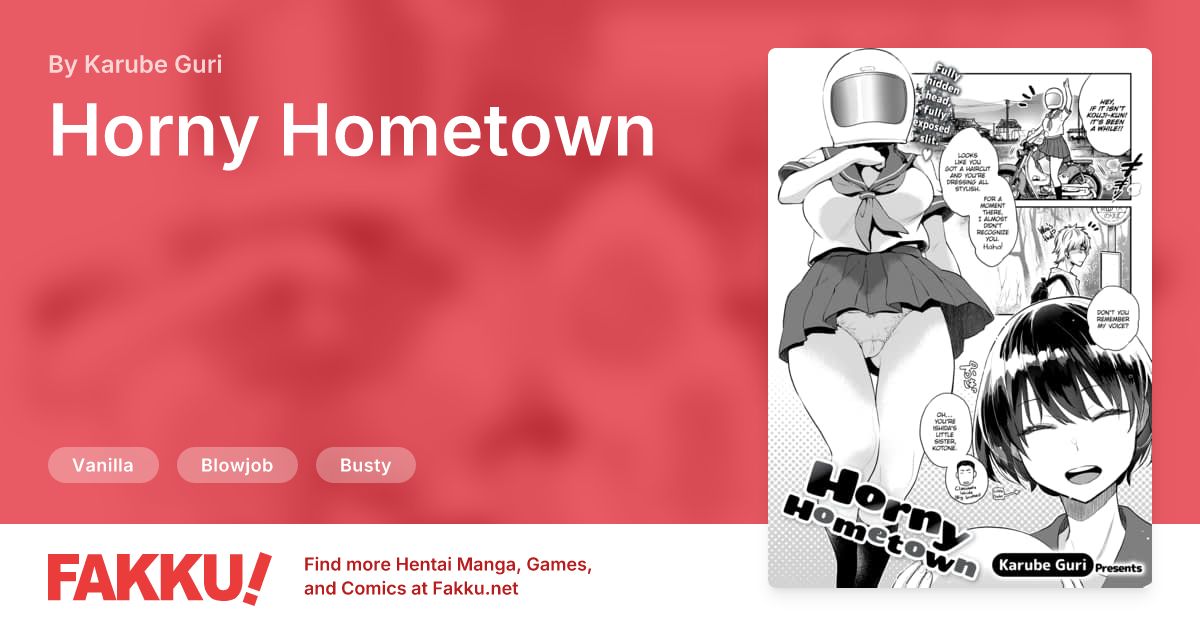 Horny Hometown Hentai by Karube Guri - FAKKU