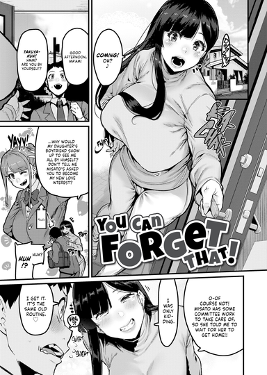You Can Forget That!
