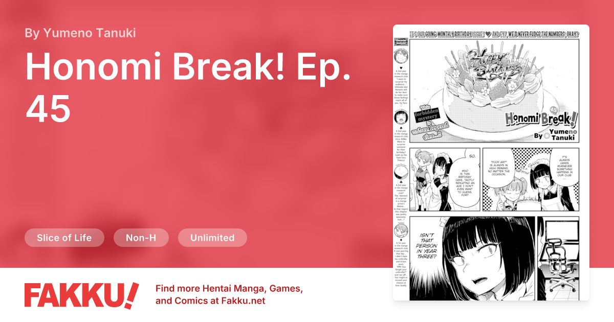 Honomi Break! Ep. 45 Hentai by Yumeno Tanuki - FAKKU