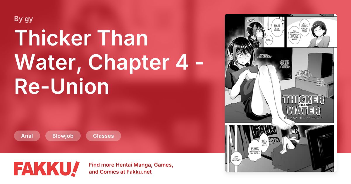 Thicker Than Water, Chapter 4 - Re-Union Hentai by gy - FAKKU