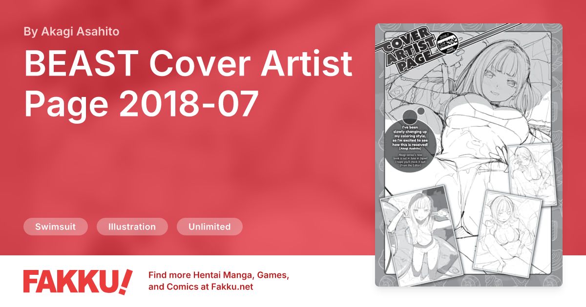 BEAST Cover Artist Page 2018-07 Hentai by Akagi Asahito - FAKKU