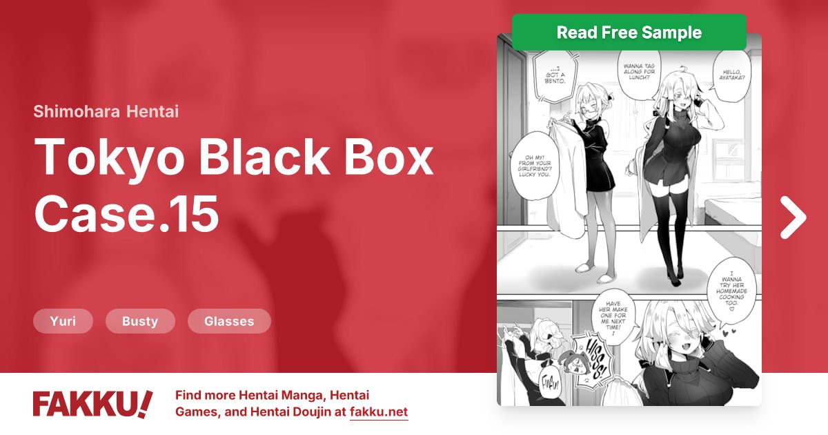 Tokyo Black Box Case.15 Hentai by Shimohara - FAKKU