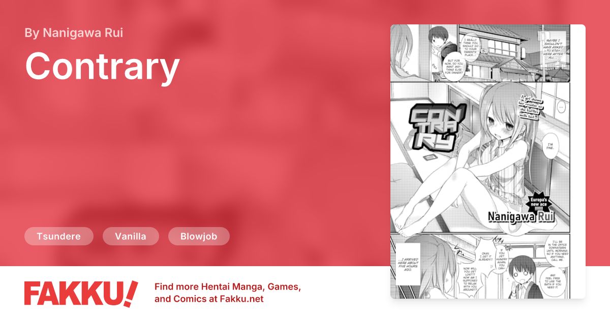 Contrary Hentai by Nanigawa Rui - FAKKU