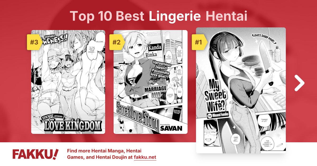 Top 10 Best Lingerie Hentai