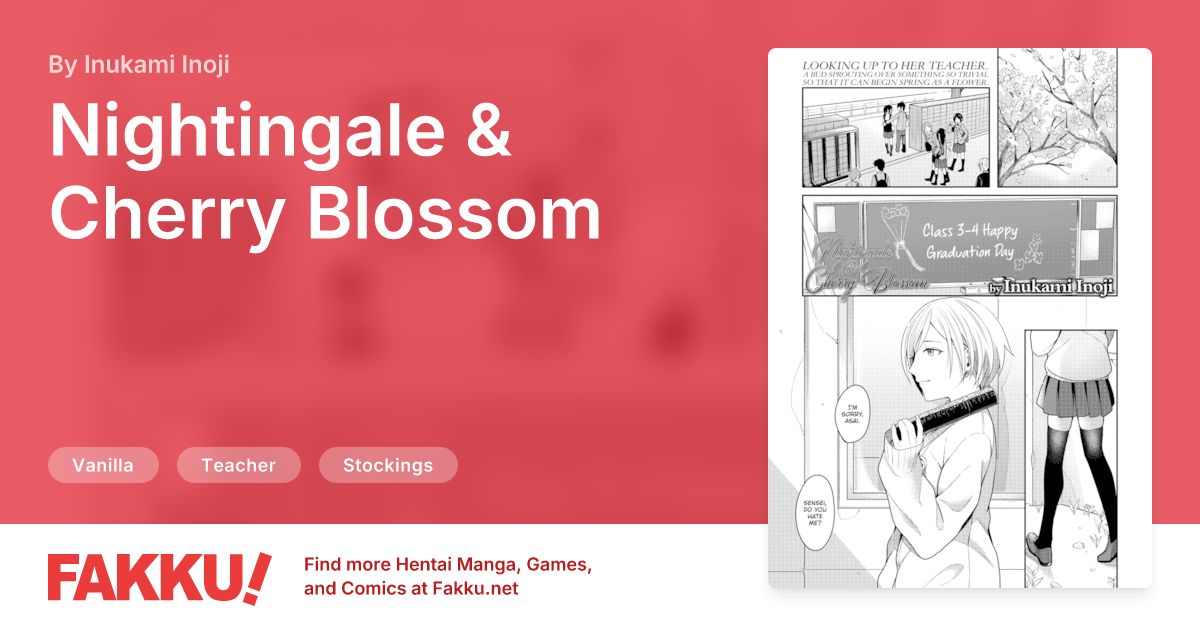 Nightingale & Cherry Blossom Hentai by Inukami Inoji - FAKKU