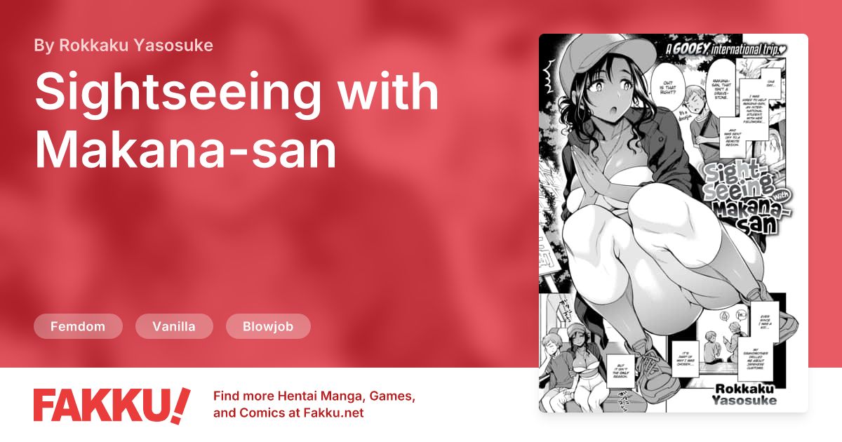 Sightseeing with Makana-san Hentai by Rokkaku Yasosuke - FAKKU