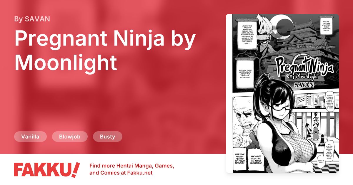 Pregnant Ninja by Moonlight Hentai by SAVAN - FAKKU