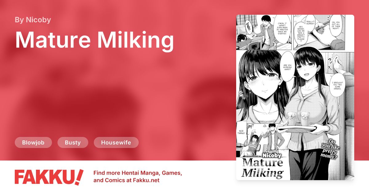 Mature Milking Hentai by Nicoby - FAKKU